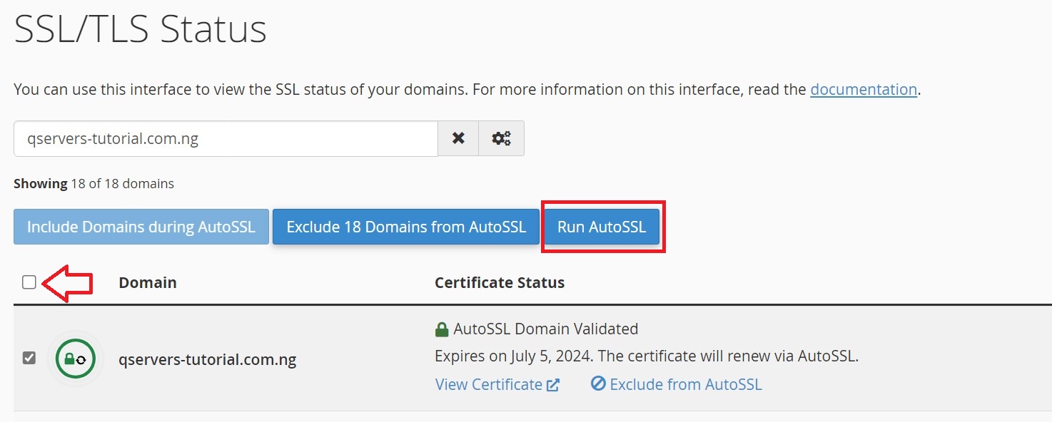 SSL Installation